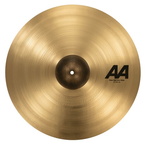 Sabian AA22172 AA Series Raw Bell Dry Ride Natural Finish B20 Bronze Cymbal 21in