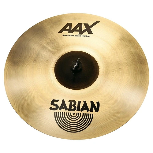 Sabian AAX21606XNVD AAX Series Saturation Crash Bright B20 Bronze Cymbal 16in