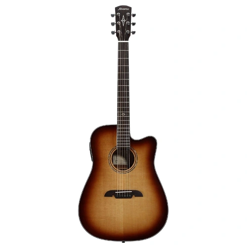 Alvarez AD6OCESHB Dreadnought Acoustic-Electric Guitar Shadow Burst Cutaway 
