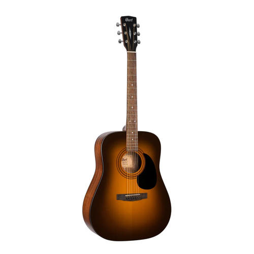 Cort AD810 Dreadnought Acoustic Guitar - Open Pore Satin Sunburst