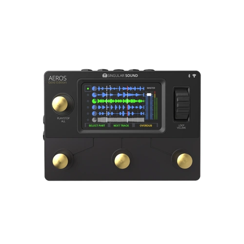Singular Sound AEROS Loop Studio Effects Pedal - Gold Edition