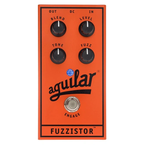 Aguilar FUZZISTOR Bass Fuzz Bass Guitar Effects Pedal