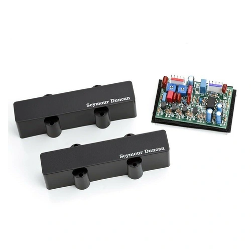 Seymour Duncan AJB-2ASB Steve Bailey 4/5 String Pickup Set w/2 Band Tone Control