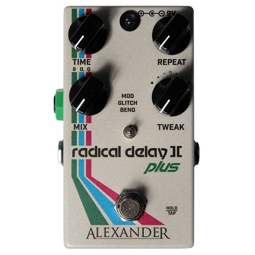 Alexander Pedals Radical Delay II+ (2 Plus) Guitar Effects Pedal
