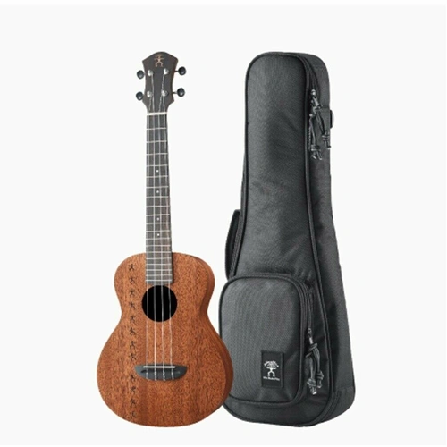 aNueNue Papa S III E Acoustic / Electric Tenor Ukulele + gig Bag Solid Mahogany