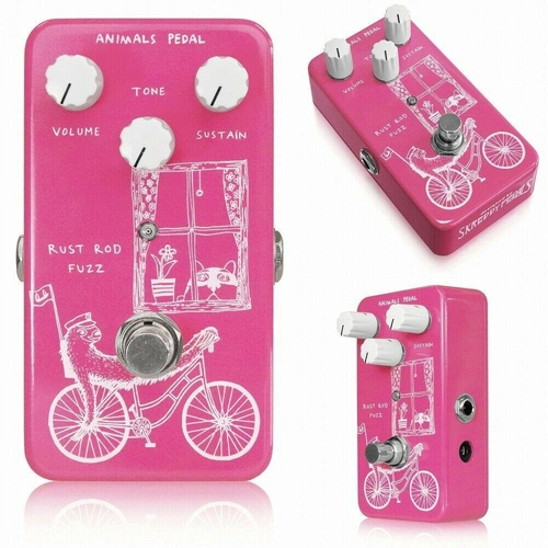 Animals Pedal Rust Rod Fuzz by Skreddy Guitar Effects Pedal
