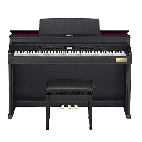 Casio AP710BK Celviano Digital Upright Piano with Bench - Black