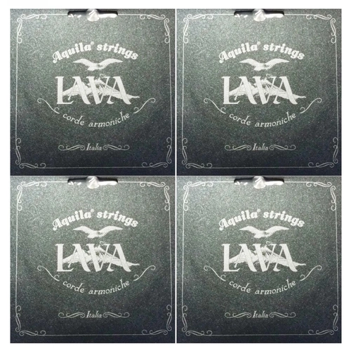 4 x Aquila Lava Series Tenor High G Ukulele Strings Set AQ-114U