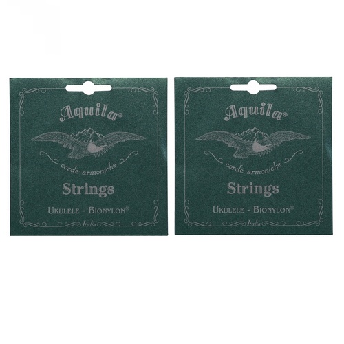 Aquila Bio Nylon Regular Tuning Tenor Ukulele Strings Set - 63U - 2 Packs