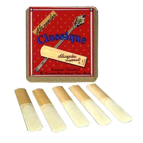 Alexander Reeds Classique Clarinet Reeds Strength 2 Box of 5