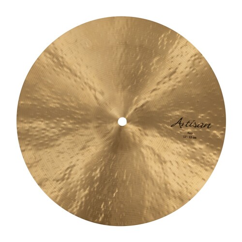 Sabian A1302 Artisan Series Hi-Hats Natural Finish B20 Bronze Cymbal 13in