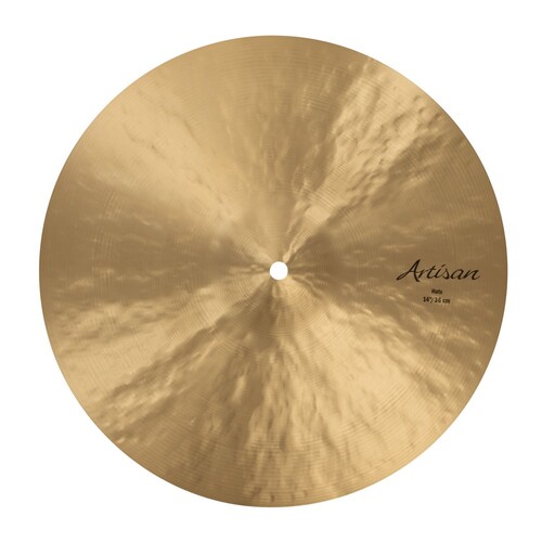 Sabian A1402 Artisan Series Artis Hi-Hats Natural Finish B20 Bronze Cymbal 14in