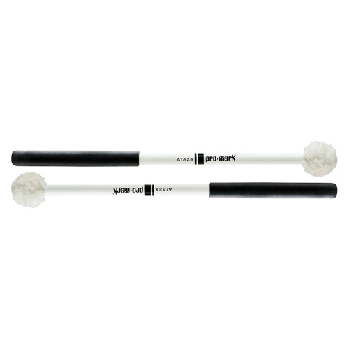 Promark Aluminum Shaft ATA2S  Puff Cover on Felt Head Tenor Mallet