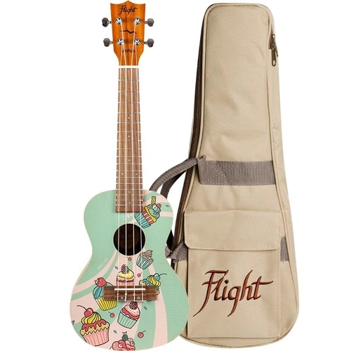 FLIGHT AUC33 Cupcake Concert Ukulele  with bag