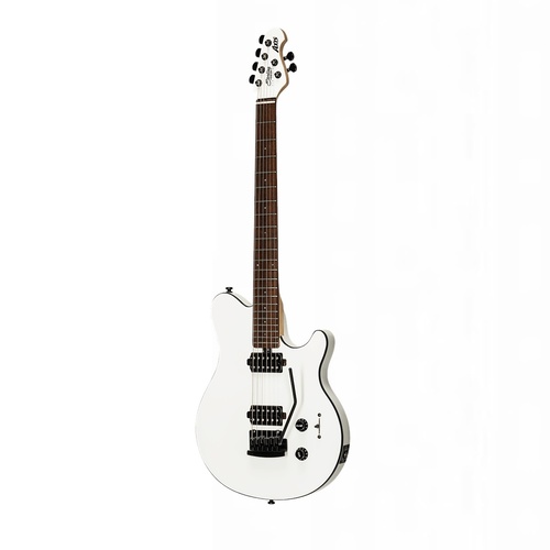 Sterling by Music Man  AX3S-WH Sub Axis Electric Guitar White