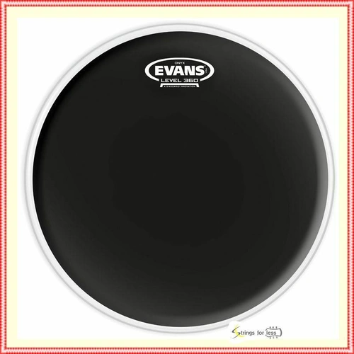 Evans Onyx 2-Ply Coated Drum Tom Head 12 inch  B12ONX2