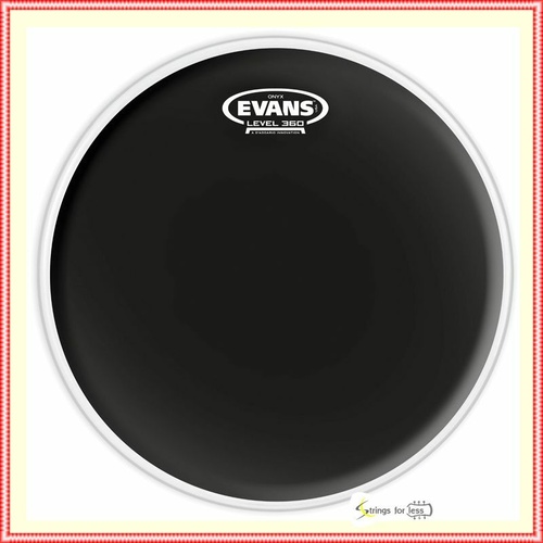 Evans Onyx 2-Ply Coated Drum Tom Head 16 inch  B16ONX2