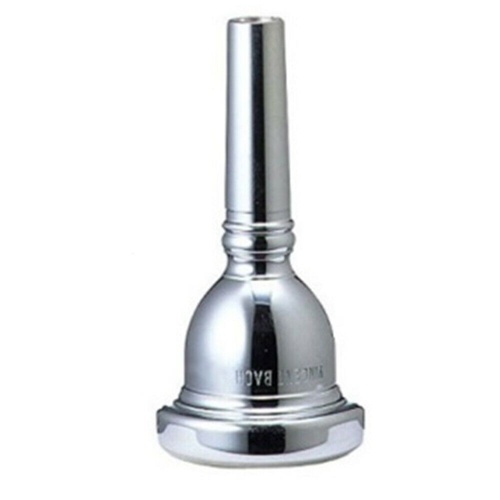 Bach Silver Plate 6 1/2AL Trombone mouthpiece Small Shank