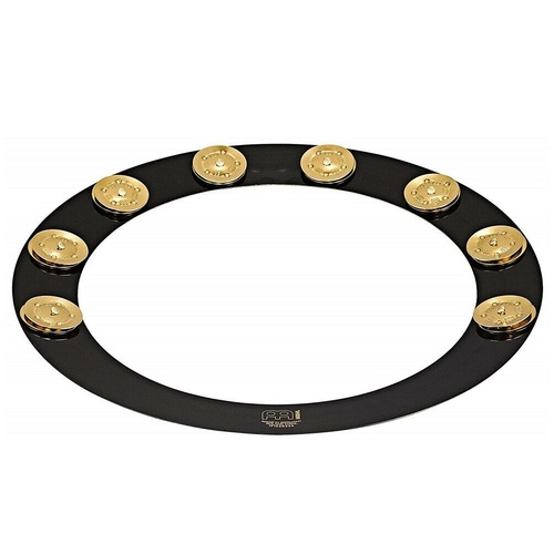 Meinl Percussion Backbeat Pro 14" Brass Hoop Tambourine - Brass Jingles / Snare