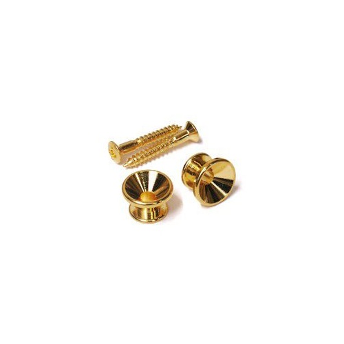 Big Bang Tone Guitar  Strap End Pins Pair ,  Gold