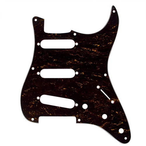 Big Bang Tone Electric Guitar Pickguard for '57 Strat Red Tortoise 3 Ply