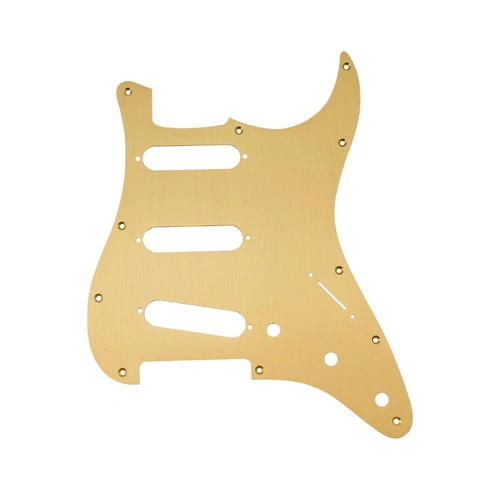 Big Bang Tone Electric Guitar Pickguard Anodized Gold - 11 Hole US strat
