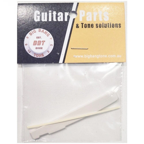 Big Bang Tone Plastic Saddle for Acoustic Guitar Saddle 