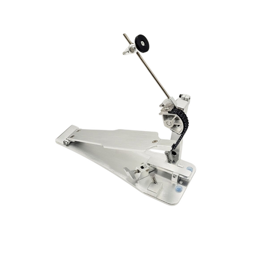 BBT Aluminium Alloy Single Bass Drum Pedal - Double Chain Drive Fast and Smooth