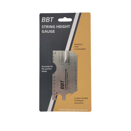 BBT Precision String Action / Height Gauge - Stainless Steel