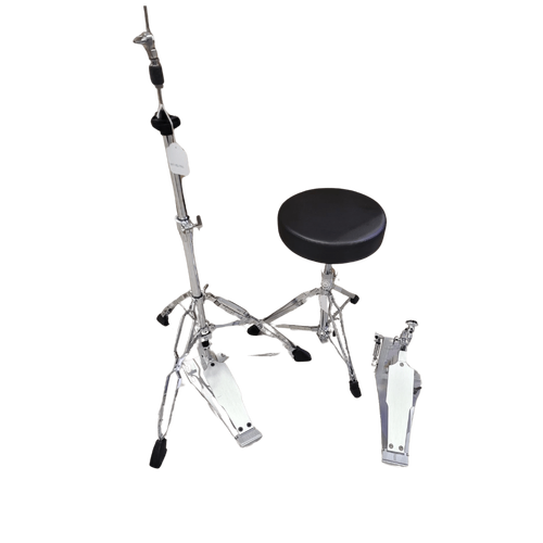 Big Bang Tone Bass Drum Pedal + HiHat Stand + Throne for Roland Electric drums