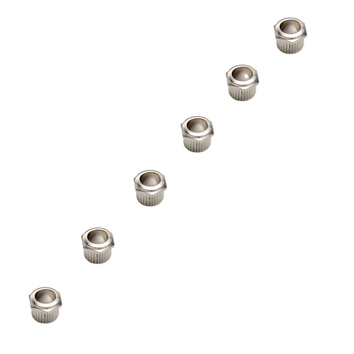 BBT Vintage Tuning Key Bushings Set - Nickel - Set of 6