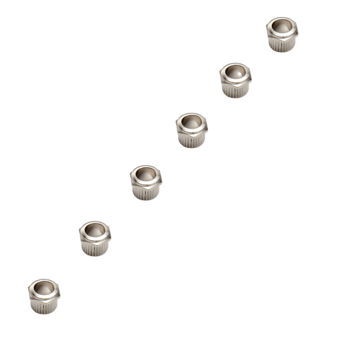BBT Vintage Tuning Key Bushings Set - Nickel - Set of 6
