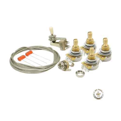 Big Bang Tone Custom Wiring Upgrade Kit for 335 Guitars Full Size CTS Pots