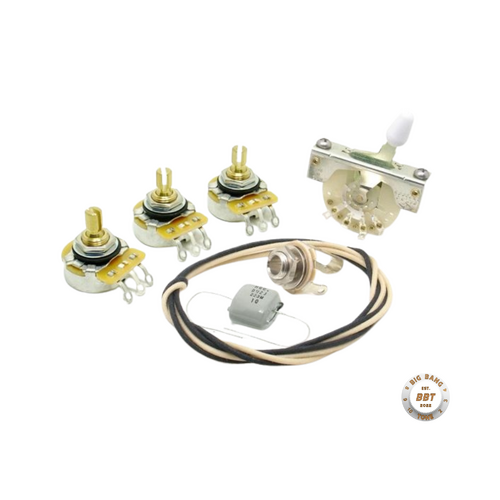 Big Bang Tone Custom Wiring Upgrade Kit Strat 3 x Single Coil Guitar