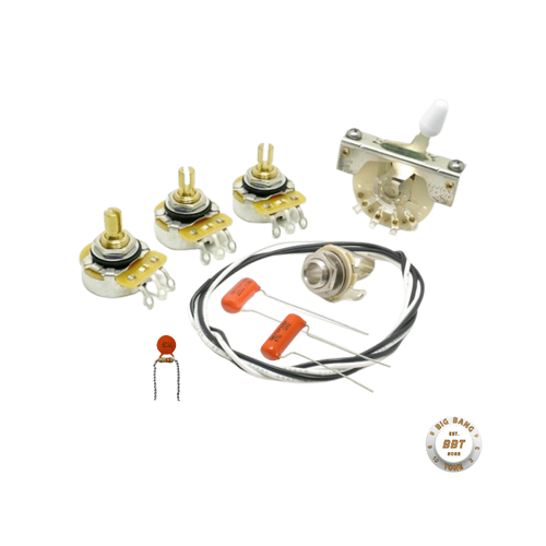 Big Bang Tone Custom Wiring Upgrade Kit For HSS Strat Guitar