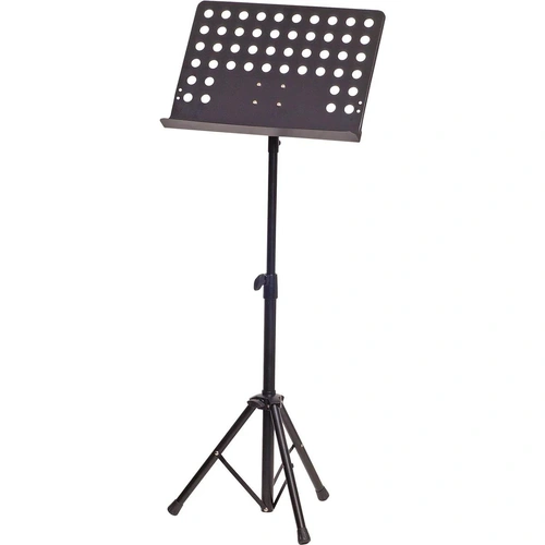 BBT Heavy Duty Folding Music Stand - height Adjustable  78  - 155 cm  with Bag