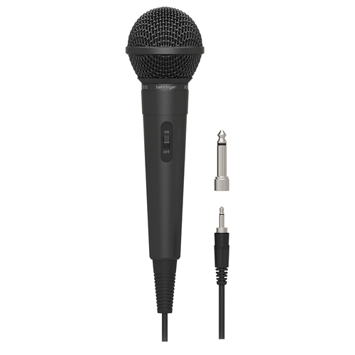 The Behringer All-In-One Ultra-Wide Response BC110 Dynamic Vocal Microphone Set