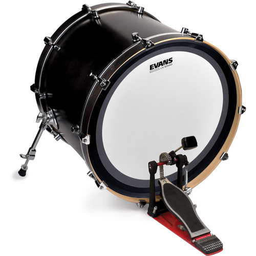 Evans UV EMAD Coated Bass Head, 16 Inch