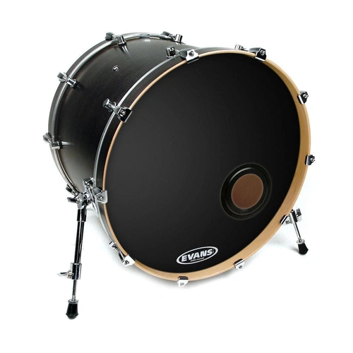 Evans EMAD Resonant Bass Drum Head, 18 Inch