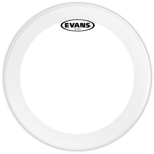 Evans EQ4 Frosted Bass Drum Head, 22 Inch