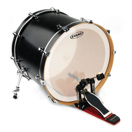 Evans EQ4 Frosted Bass Drum Head, 26 Inch