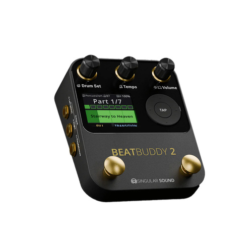 Beat Buddy 2 - SINGULAR SOUND BEATBUDDY 2 DRUM MACHINE PEDAL