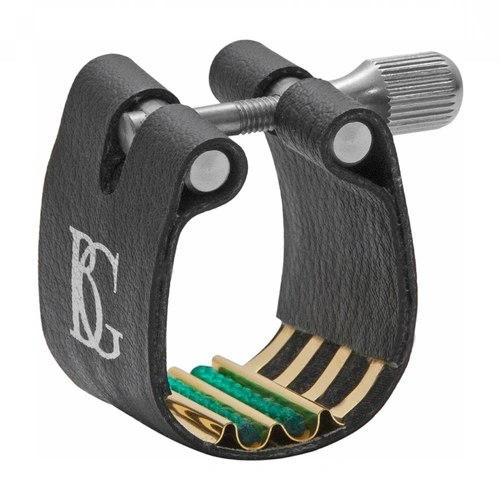 BG Ligature and Cap Bass Clarinet SUPER Revelation Gold Plated Support