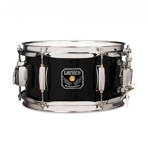 Gretsch Blackhawk Mighty Mini 5.5X10 W/Mount Black Snare Drum BH-5510-BK