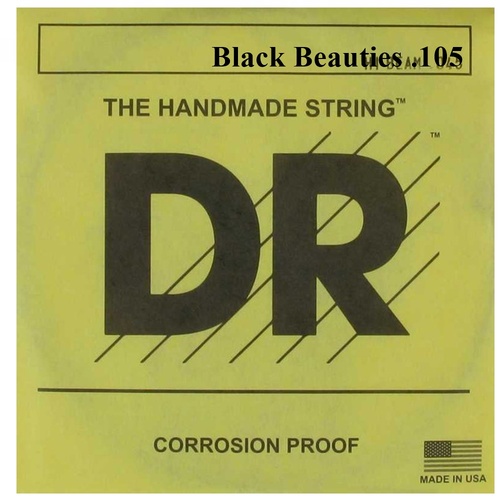 DR BKB.105 Black Beauties Coated Single E String .105