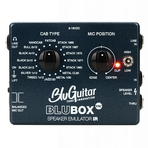 BluGuitar BluBOX Impulse Response Speaker  VSC DI Box