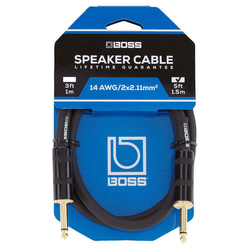 Boss BSC5 14 AWG Copper Core Wire Speaker Cable 5 FOOT