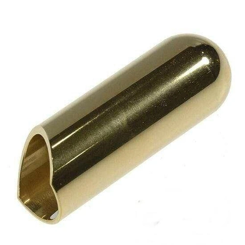 The Rock Slide Balltip Small Brass Guitar Slide