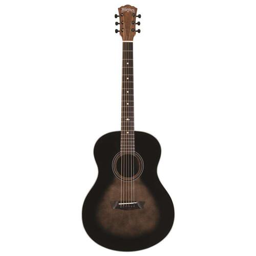 Washburn BTS9CH-D-U Bella Tono 'Novo S9' Acoustic Guitar Studio, Charcoal Burst