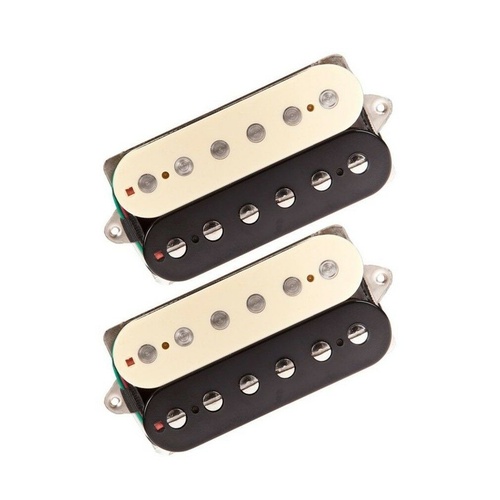 Suhr Aldrich Hot Humbucker 53mm Spacing Bridge and Neck Pickup Set in Zebra
